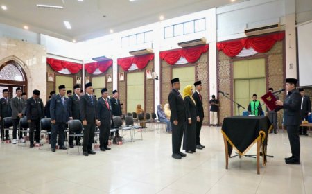 26 Pejabat Kampar Dilantik, Disiplin Kerja Sangat Ditekankan