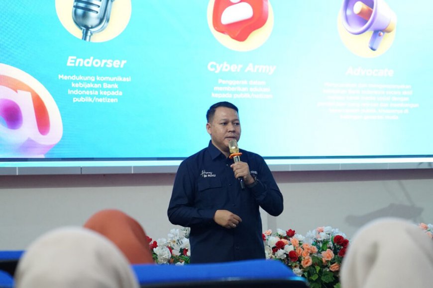 BI Riau Gelar Riau LiterAction 2026 di Polbeng, 50 Mahasiswa Ikuti Sertifikasi Skilled Content Creator
