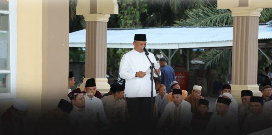 Bupati Rohul Setujui Aspal Jalan 500 Meter Payung Sekaki–Bangun Jaya