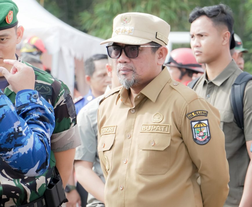 Bupati Zukri Hadiri Apel Kesiapsiagaan Karhutla Nasional 2026 di Pekanbaru