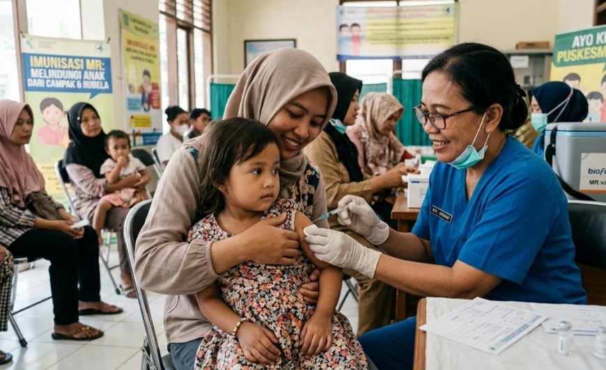 Kasus Suspek Campak di Indonesia Tembus 8.224, Pakar Ingatkan Pentingnya Imunisasi