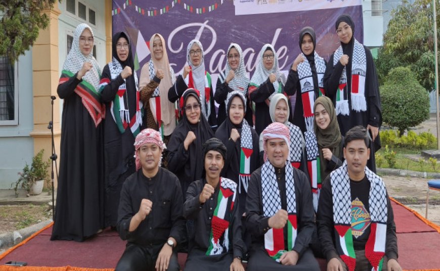 FLP Kampar Gelar Parade Puisi untuk Palestina di Bangkinang, Suarakan Solidaritas Kemanusiaan di Bulan Ramadan