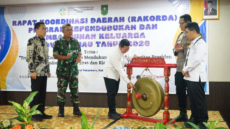 Menuju Indonesia Emas 2045, BKKBN Tekankan Ketahanan Demografi sebagai Kunci Pembangunan Riau