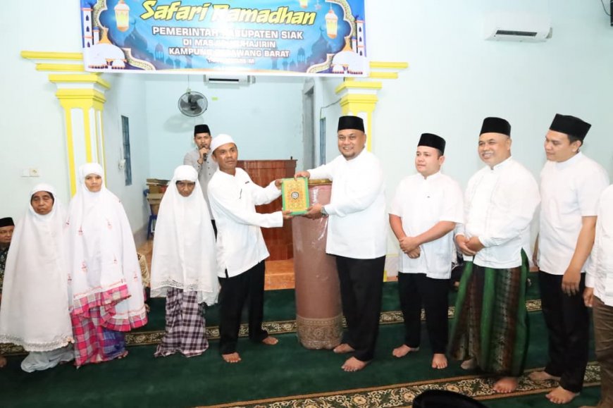 Wabup Siak: Kampung Perawang Barat Direncanakan Mekar Jadi Kampung Perawang Indah