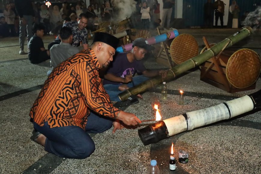 Tradisi Ramadan Siak, 56 Peserta Ikuti Lomba Letup Meriam Buluh 2026