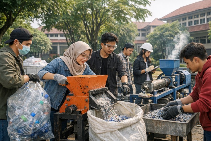 Mendiktisaintek Tinjau Teknologi Pengolahan Sampah Berbasis Riset di Unisba