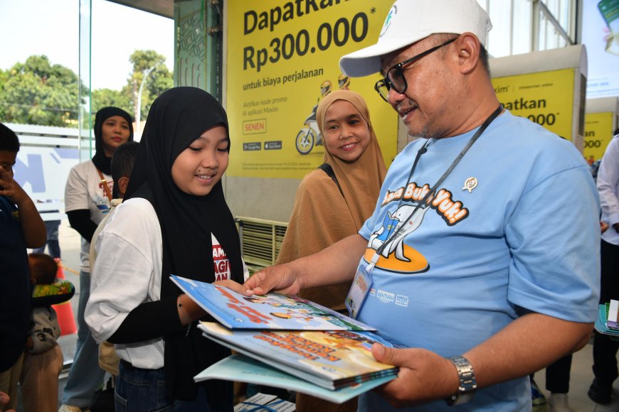 Program Mudik Asyik Baca Buku 2026 Bagikan 24 Ribu Buku untuk Pemudik