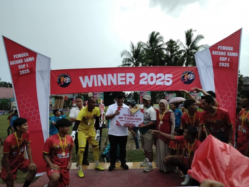 Leman FC Juara Open Turnamen Mini Soccer Pemuda Batang Samo Cup I 2025