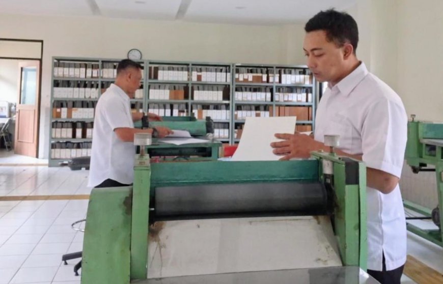 Satu-satunya di Indonesia, Percetakan Braille Wyata Guna Cetak Buku Gratis untuk Tunanetra