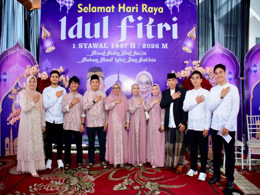 Open House Wakil Bupati Kampar Dipadati Warga, Momentum Lebaran Perkuat Sinergi Pemerintah