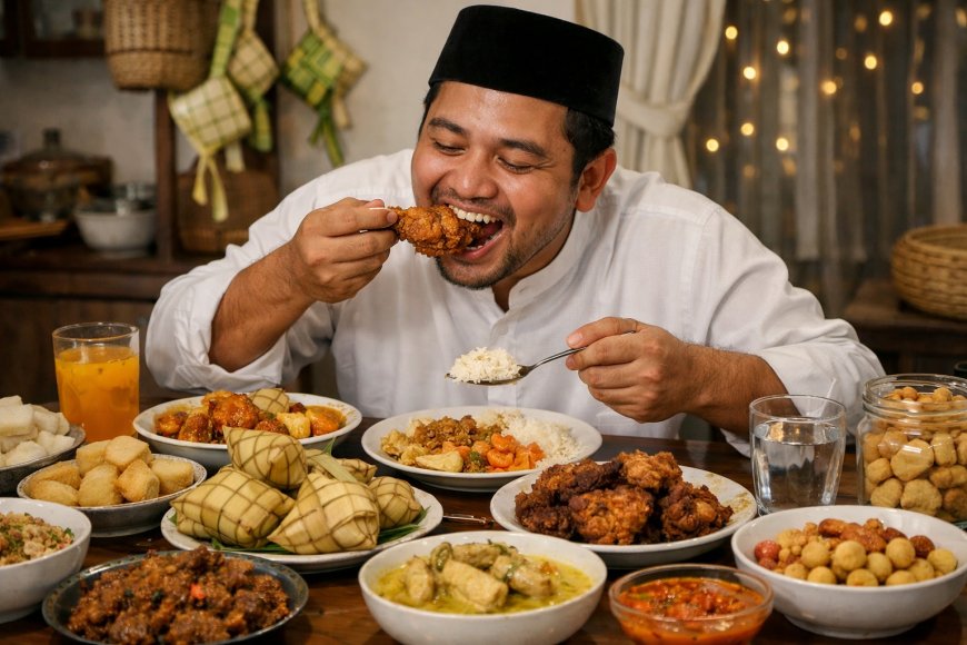 Waspada Gangguan Pencernaan Saat Lebaran, Ahli Ingatkan Bahaya Makan Berlebihan