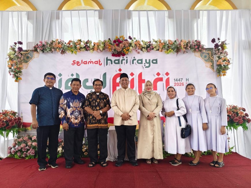 Open House Bupati Rohul Dihadiri Lintas Agama, Wujud Toleransi di Idulfitri 1447 H