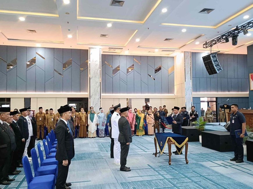 43 Pejabat Dilantik di Pekanbaru, Wali Kota Tegaskan Tanpa “Setor Jabatan” Berbasis Manajemen Talenta