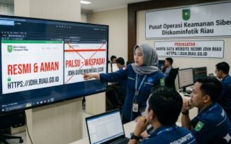 Sempat Diretas, Pemprov Minta Waspada Situs Palsu JDIH Riau