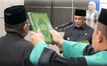 Sekda Rohul Dimutasi, Bupati Anton Pastikan Layanan Publik Tetap Berjalan