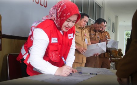 PMI Rohul Gandeng Seluruh OPD, Targetkan 3.000 Kantong Darah per Tahun