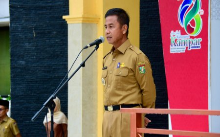 ASN Kampar Wajib WFH Setiap Jumat, Bupati Dorong Efisiensi dan Digitalisasi Layanan