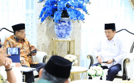 Bertemu KH Aqil Siradj, Menag Dorong Kolaborasi Ormas Islam