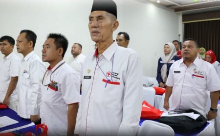 PMI Rohul Genjot Profesionalisme Relawan