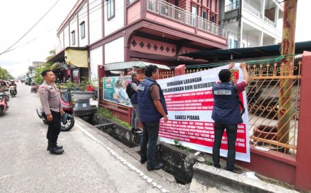 Polda Riau Gencar Pasang Imbauan di SPBU