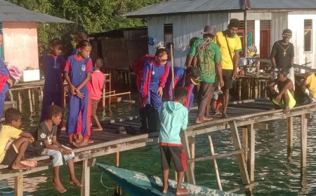 Perjuangan Siswa Papua Ikuti TKA: Tempuh 6 Jam Perjalanan Laut Demi Ujian