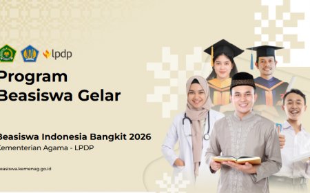 Beasiswa Indonesia Bangkit 2026 Dibuka, Alumni Madrasah Lebih Mudah Daftar S1 hingga S3
