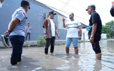 Banjir Marpoyan Damai Telan Korban, Wako Pekanbaru Soroti Drainase Jalan Soekarno Hatta