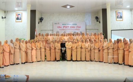 Yurniziarti Yusmar Resmi Jabat Pj Ketua DWP Rohul, Siap Lanjutkan Program Sosial