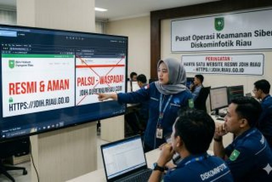 Sempat Diretas, Pemprov Minta Waspada Situs Palsu JDIH Riau