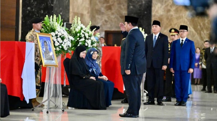 Prabowo Beri Penghormatan Terakhir untuk Prajurit UNIFIL, RI Desak PBB Usut Serangan di Lebanon