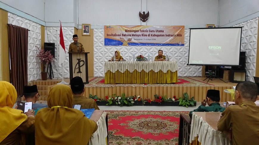 Ancaman Kepunahan Bahasa Daerah, Pemkab Inhil Perkuat Peran Guru Selamatkan Bahasa Melayu Riau