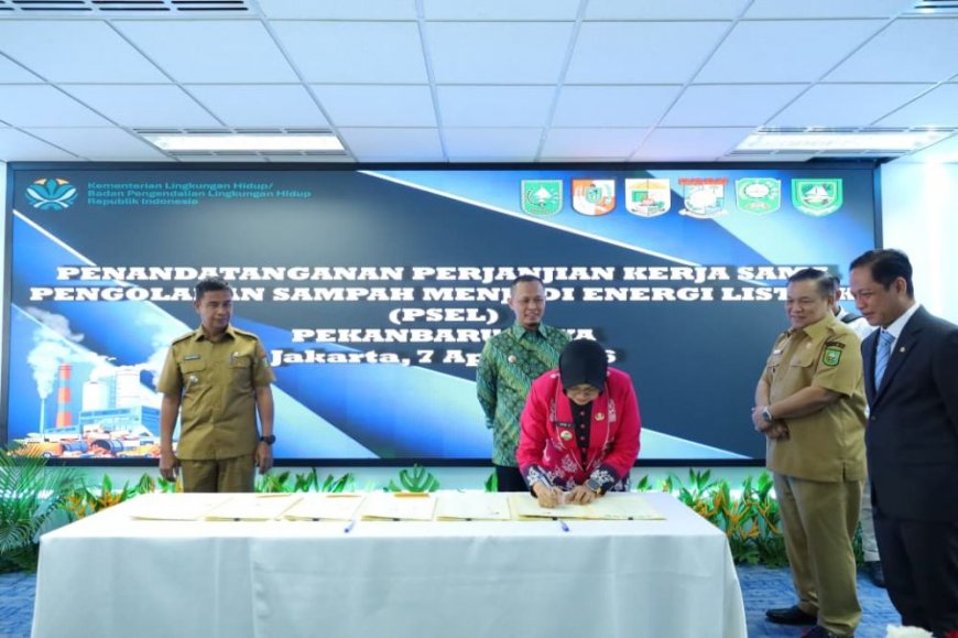 Siak Gabung Proyek Sampah Jadi Listrik Pekanbaru Raya, Dorong Energi Terbarukan dan Kurangi Limbah
