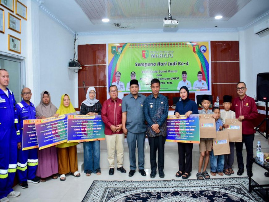 HUT PT Riau Petroleum Mahato, Bupati Kampar Dorong Sinergi CSR untuk Ekonomi Masyarakat