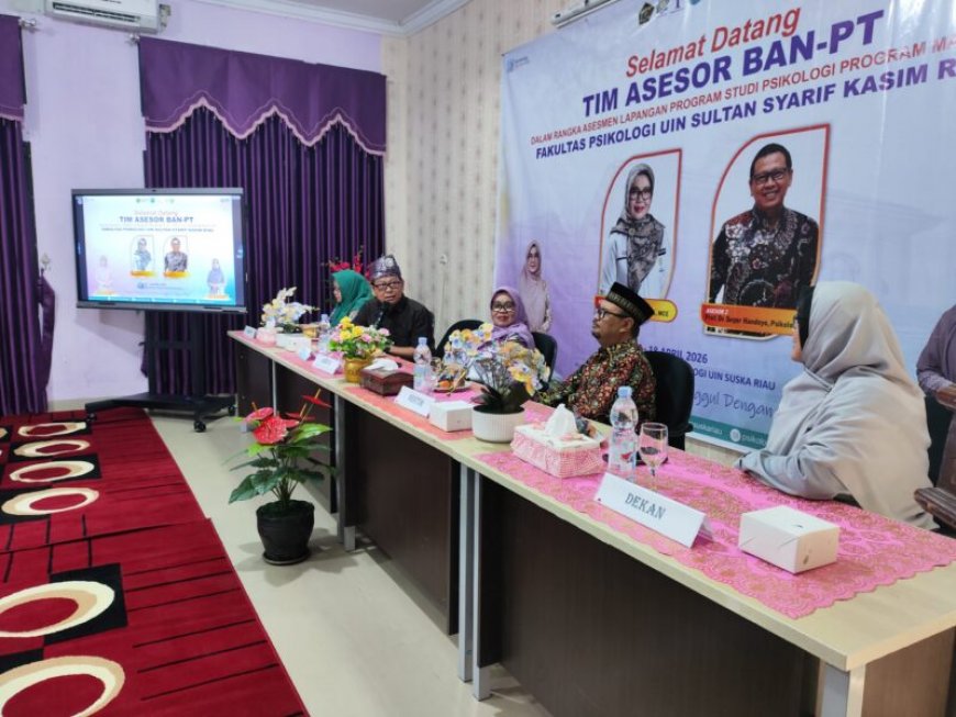 UIN Suska Riau Gelar Asesmen Lapangan Magister Psikologi