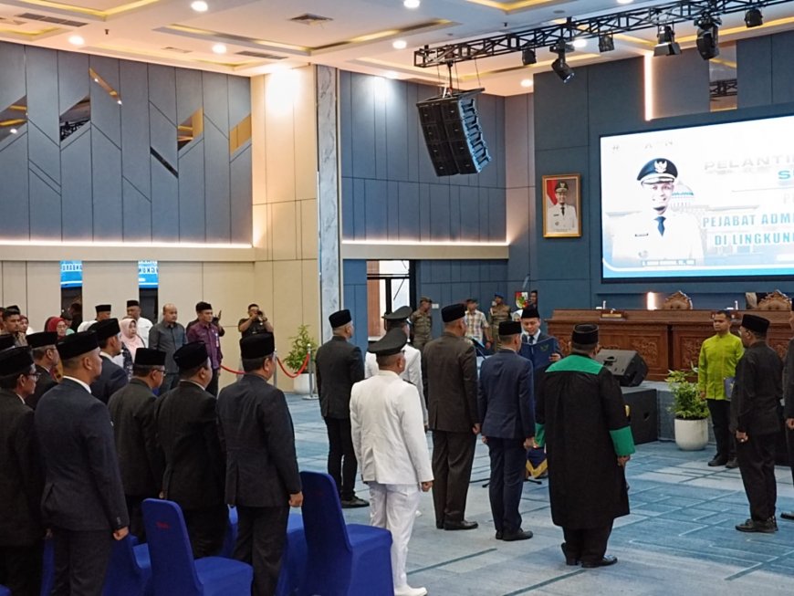 29 Pejabat Pemko Pekanbaru Dilantik, Wali Kota Tekankan Kerja Cepat