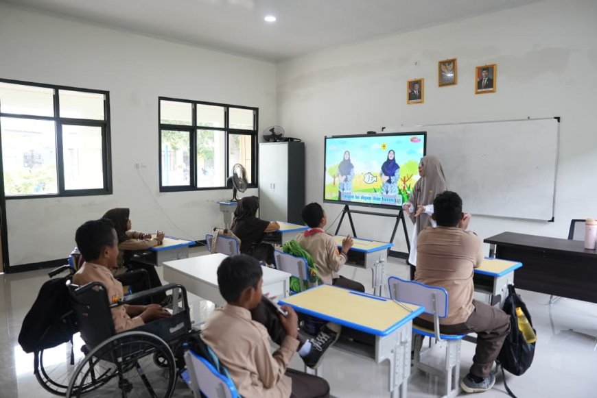 Jumlah Siswa Hadir Meningkat Setelah SLBN Pahlawan Direvitalisasi