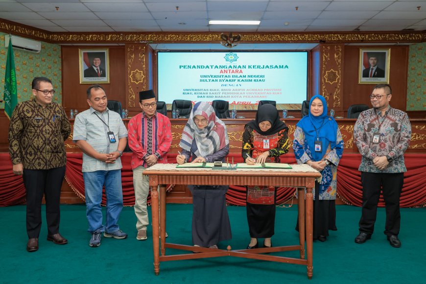 UIN Suska Gandeng Unri dan Tiga RS untuk Pendidikan Dokter