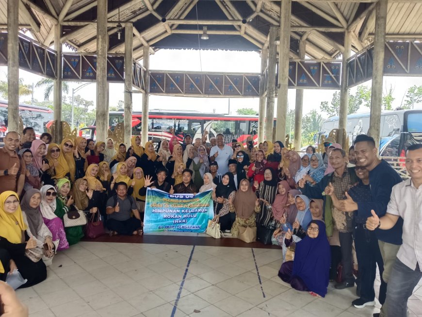 Ratusan Warga Rohul di Pekanbaru Pulang Kampung untuk Halalbihalal