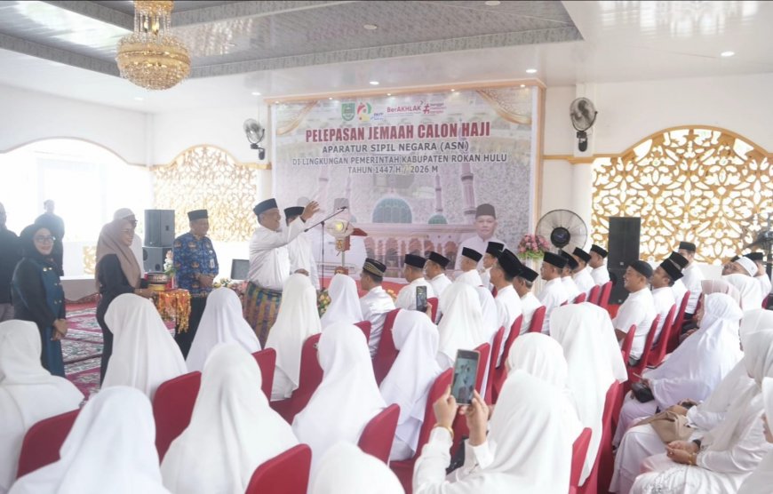 Pemkab Rohul Tanggung Biaya Keberangkatan 377 Calon Haji ke Batam