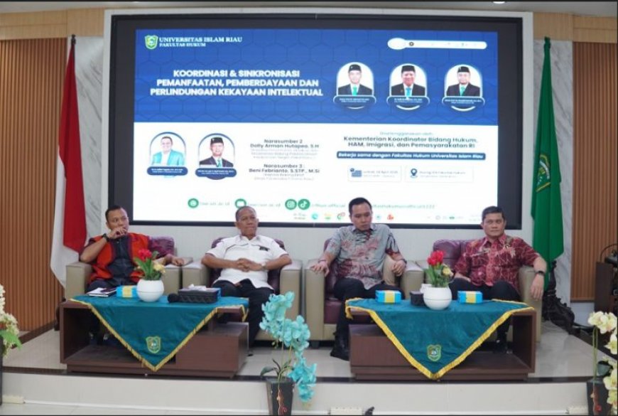 UIR Jadi Tuan Rumah Rakor Kekayaan Intelektual, Dorong UMKM Lindungi Merek