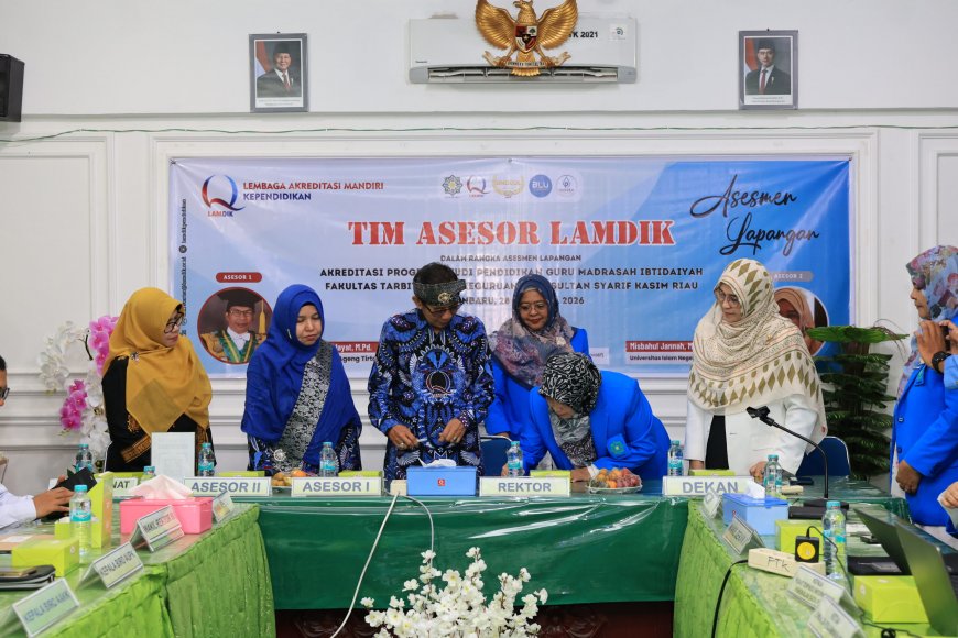 Prodi PGMI UIN Suska Riau Jalani Asesmen LAMDIK, Targetkan Akreditasi Unggul
