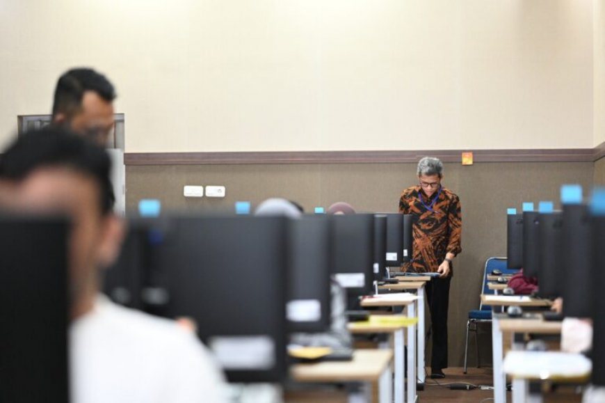 Tim SNPMB Tinjau UTBK di Unri, Pastikan Seleksi Mahasiswa Baru Berjalan Sesuai Prosedur