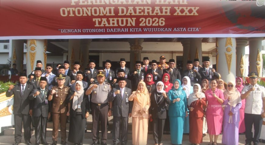 Peringati Hari Otonomi Daerah 2026, Pemkab Rohul Dorong ASN Berinovasi Percepat Pembangunan