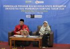 5.000 Mahasiswa Unri Siap Diterjunkan ke 11 Daerah di Riau