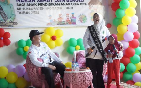 Hardiknas 2026 di Inhil: Edukasi Gizi Anak PAUD Ditekankan Lewat Program 7 Kebiasaan Sehat