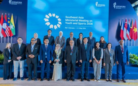 Pertemuan Menteri Pemuda ASEAN 2026 di Bali, Bahas Diplomasi Olahraga dan Kolaborasi Regional