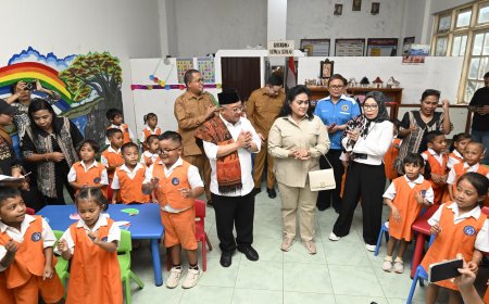 Revitalisasi TK Kristen Kupang Dimulai, Mendikdasmen Tekankan Kolaborasi untuk Pendidikan Bermutu