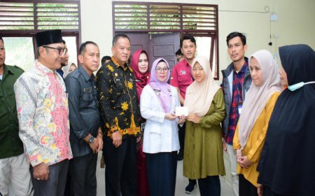 1.071 Warga Kampar Utara Terima KKS Bantuan Sembako Kemensos Tahap I 2026