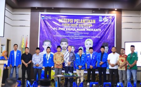 Pengurus Baru Resmi Dilantik, PMII Meranti Diminta Jadi Penengah Persoalan Daerah