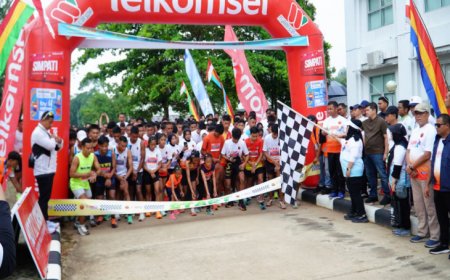 Ratusan Peserta Meriahkan Polkam Run 5K pada Dies Natalis ke-18 Politeknik Kampar